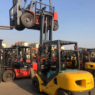 3 kg Peso Usado Komatsu empilhadeira FD30 3000kg TCM Japão ISUZU Motor