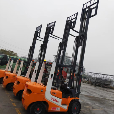 Komatsu 30 empilhadeira 3 toneladas TCMFD30 empilhadeira usada FD30 empilhadeira mini para o mercado global