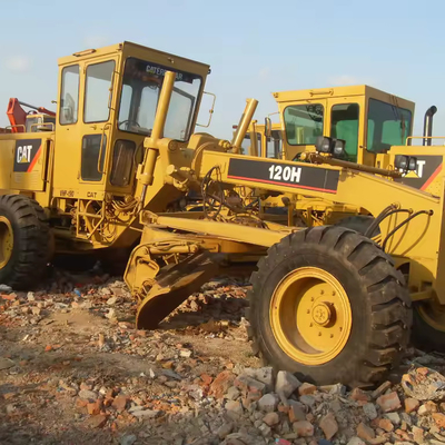 Cat original usado 140H Caterpillar Motor Grader 140K 140G 120H em Xangai 17000 KG