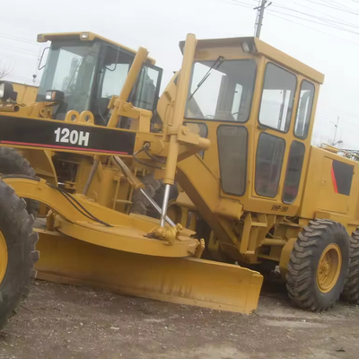 Caterpillar 140h motor usado com peças originais em Xangai 1200 horas de trabalho