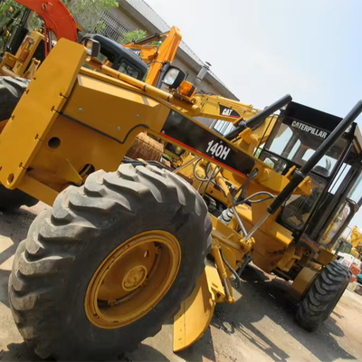 Caterpillar Cat usado 12g 140k 140h 140g 12g 120h 120k Motor Grader com motor Cummins