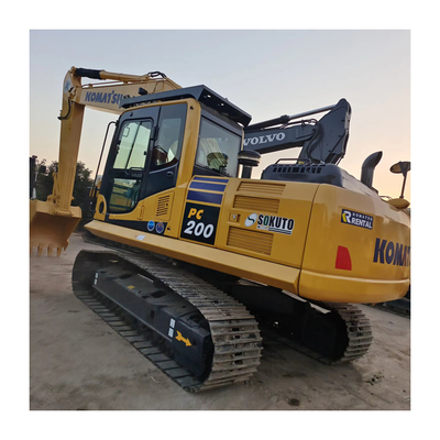 800 Horas de Trabalho Utilizado Komatsu PC200-8 Excavadora Hidráulica
