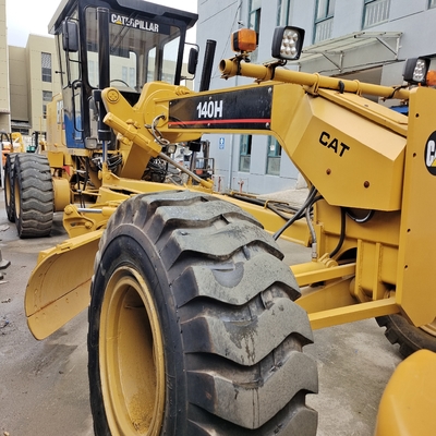 Gradeiras usadas de 12H Caterpillar 140h Gradeira de motor com desempenho e 1200 horas de trabalho