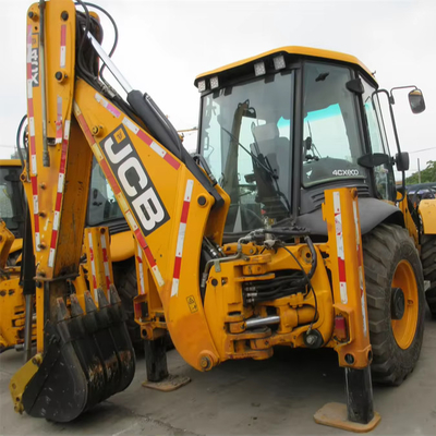 Trabalhos de construção pintura original JCB3CX JCB4CX Carregador de retroescavadeira usado em boas condições