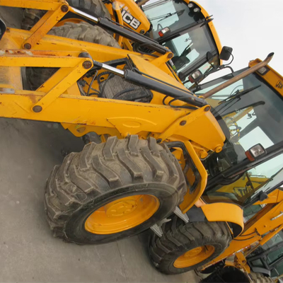 JCB 3CX 4CX Backhoe Loader com 17000-18000 kg de peso da máquina e sistema hidráulico completo