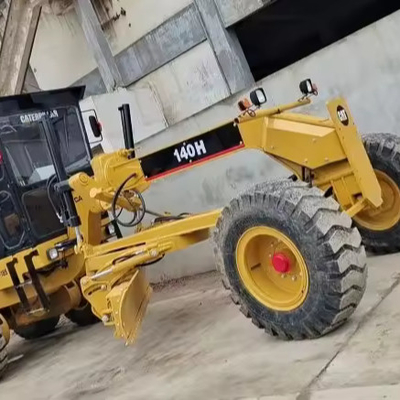 Grader usado CAT 140H 17000 KG em boas condições do Japão Trator original