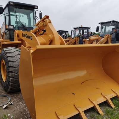 Carregador de rodas Liugong 856 usado CLG856H modelo 2019 com 800 horas de trabalho