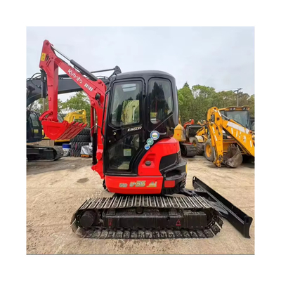 Japão Usou Kubota U35 Máquina de Escavação Pequena de 3,5 toneladas com válvula hidráulica original
