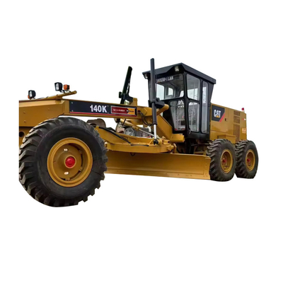 1200 Horas de Trabalho Original Japão CATERPILLAR 140K Motor Grader com alta precisão