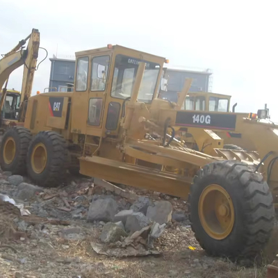 Boa condição 17000 KG CAT 140H usado Grader motor 140K 140G Máquinas de lagarta
