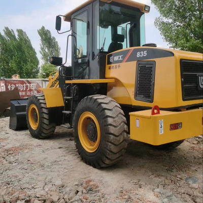 800 horas de trabalho usadas Liugong 835 carregador de rodas usados 835 carregadores de motor para construção