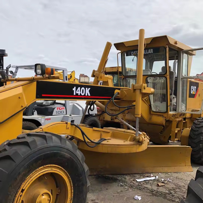 Boa utilização CAT 140HK Motor Grader 140H 140G Caterpillar 140K 1200 horas de trabalho 17000 KG