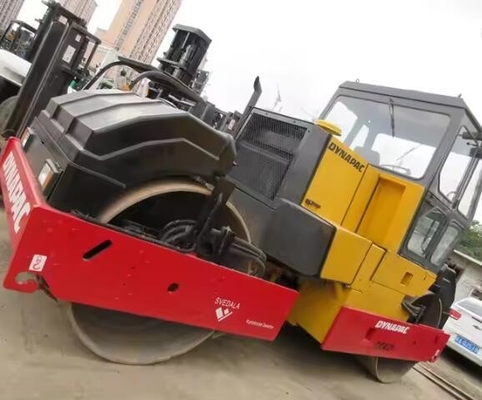 Compactor vibratório de segunda mão original Suécia Roller rodoviário usado Dynapac Ca30d