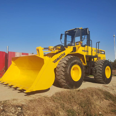 890 Horas de Trabalho Carregador de rodas grandes CAT966 de segunda mão com motor Komatsu SA6D114