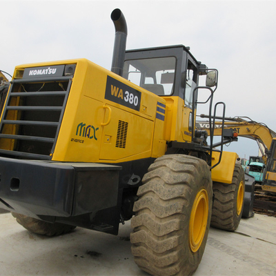 Komatsu WA380 carregador de rodas carregador usado carregador de segunda mão carregadores frontais 20 toneladas carga nominal