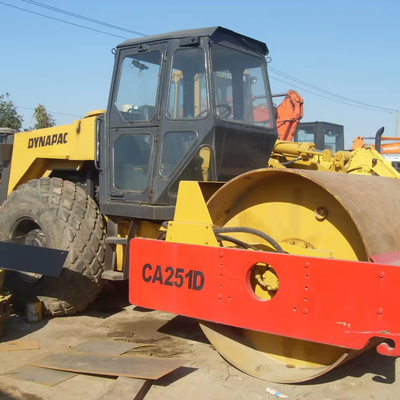 Velocidade de 0 a 10 km/h Dynapac CA251d Roller Vibratório de Tambor Único 2020