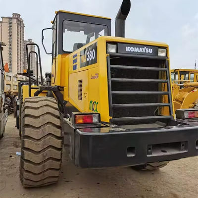 Carregador de segunda mão Komatsu WA380-3 com motor Komatsu SA6D114 e poucas horas de trabalho