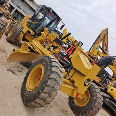 Máquina de classificação de motores usados 140H 140G Caterpillar com boas condições e 1200 horas de trabalho