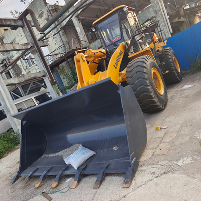 Carregador de rodas usado LIUGONG ZL50GN Carregador frontal ZL50CN 5 toneladas com baixo peso da máquina