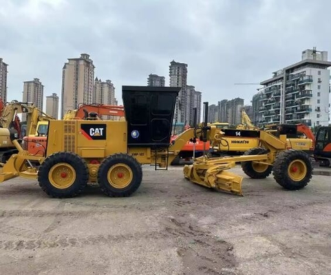 CAT 140H Motor Grader 140H 140G Caterpillar 140K Gradeiros usados com 1200 horas de trabalho