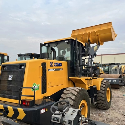 Zl50Gn carregador de rodas com capacidade de trabalho de 5t bomba hidráulica original e carga nominal de 8 toneladas
