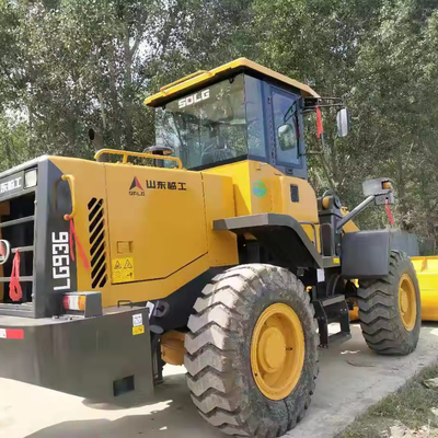 Pequena roda de carregadores compactos de 3 toneladas LG936L Ano 2019 SDLG Máquinas de movimentação de terra