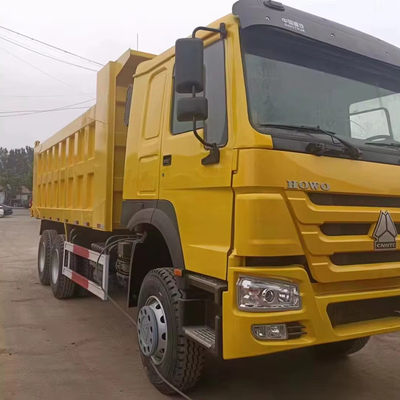 Howo 6x4 caminhão de descarga usado 375 caminhão diesel 10825mmx2496mmx3450mm