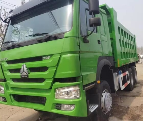 HOWO 375 Caminhão de lixo usado 2019 HOWO 2a mão 6*4 8*4 Caminhão de despejo em bom estado
