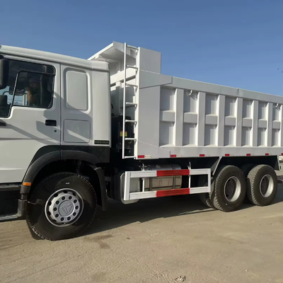 Caminhões pesados 6x4 Shacman e HOWO Caminhão de descarga Caminhão com controle de velocidade