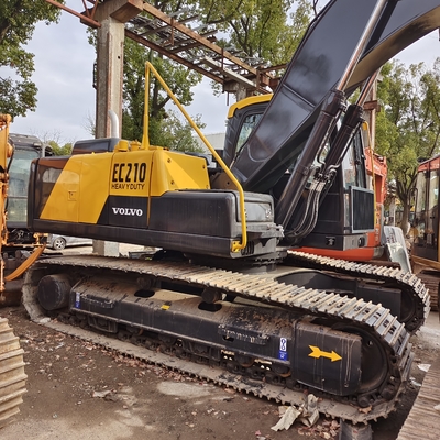 Volvo EC210D Excavadora de rolagem usada com válvula hidráulica original e 800 horas de trabalho