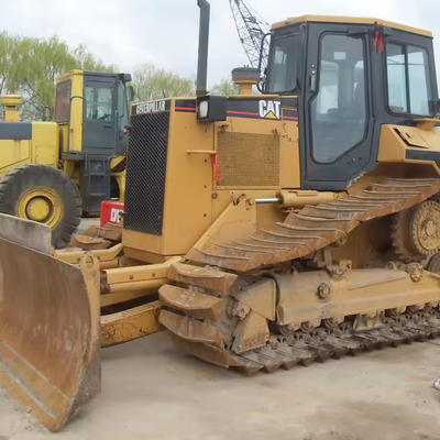 Dozer de rastreamento usado de gato D5M bem conservado com válvula hidráulica original