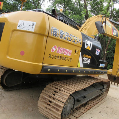 Excavadora usada Caterpillar 320D Excavadora hidráulica de 20 toneladas em boas condições