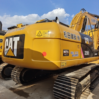 Excavadora CATERPILLAR Cat320d usada com capacidade de balde de 1,2CBM em boas condições