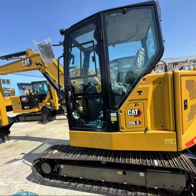 Pequena mini-excavadora Cat 306.5e2 306.5e 306.5e Utilizada para profundidade máxima de escavação 3902mm