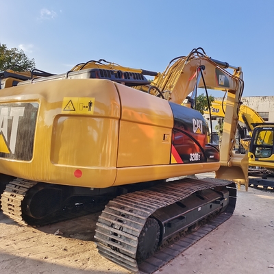 Excavadora de válvulas hidráulicas CAT320d Em bom estado 320D 1.2CBM Capacidade de balde
