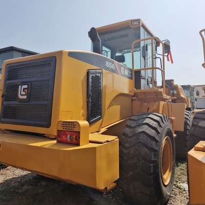 Carregador Liugong 856H com bomba hidráulica original e 800 horas de trabalho