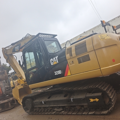 320D Equipamento de construção de segunda mão com motor CATERPILLAR e excelente desempenho