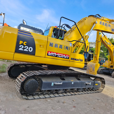 Válvula hidráulica original usada na escavadeira Komatsu pc220-8 para 22 toneladas de peso operacional