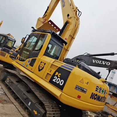 Komatsu PC200-8 Excavadora hidráulica em bom estado 100% japonesa fabricada nos EUA