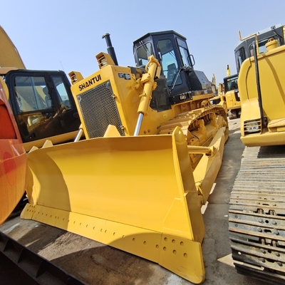 Shantui SD32 Dozer 320HP Crawler Bulldozer com um ano de uso livre peças e Ripper