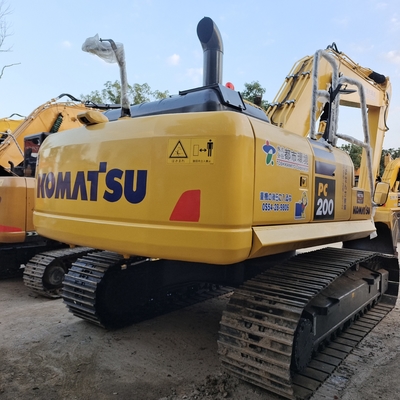 20TONAS Excavadora usada Komatsu PC200-8 Máquina de construção Excavadora de rastreador hidráulico