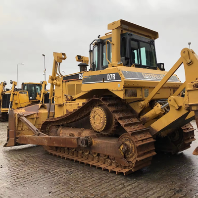Obras de construção Usadas Bulldozer de rastreamento Cat D6R/D7R/D8R em boas condições de trabalho