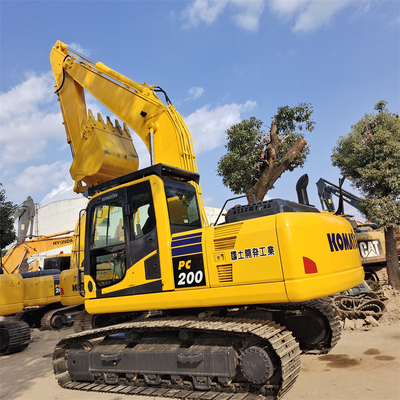 22000 KG Peso da máquina usada Komatsu PC220-8 Excavadora de rastreamento com 800 horas de trabalho