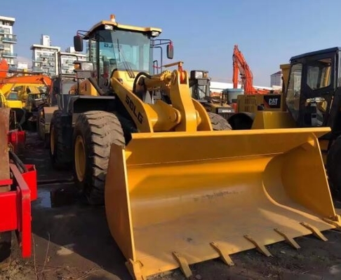 ORIGINAL USO SDLG LG956L carregador de rodas em boas condições 5 toneladas 17 toneladas segundo carregador SDLG