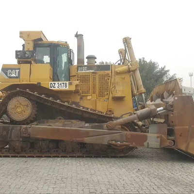 Dozers D10T CAT usados com cilindro hidráulico HYDAC e boas condições de trabalho no Japão