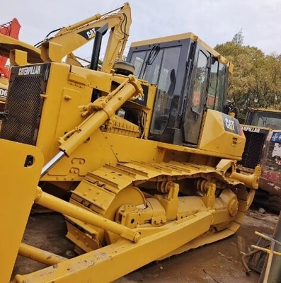 Bulldozer de rastreamento original CAT D7G com raspador e em boas condições