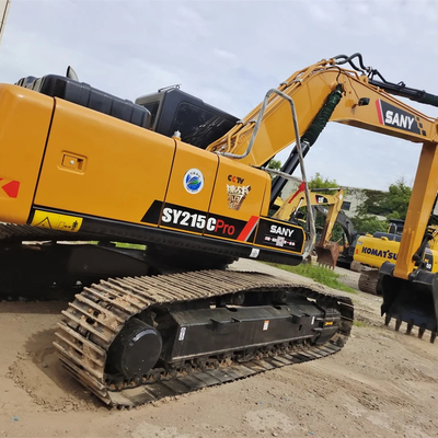 12 TONAS Peso de operação Sany SY215C Excavadora hidráulica usada para construção