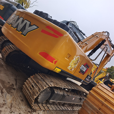 Excavadora Sany SY215C com motor ISUZU e 600 horas de trabalho