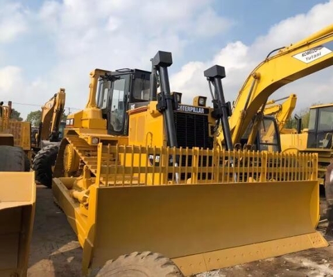 Bombas hidráulicas originais usadas Caterpillar Cat D7 Bulldozer D7h Dozer em fábrica
