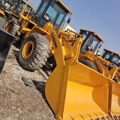 2021 Ano usado Liugong CLG856H 835 836 856 856H carregador frontal com carga nominal de 20 toneladas